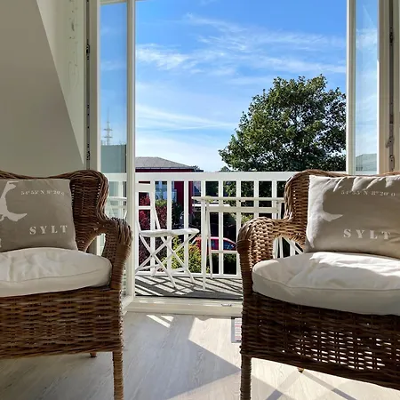 Lejlighed Haus Duenenrose App 2 Mit Balkon Vesterland