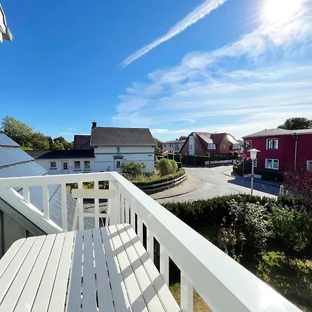 아파트 Haus Duenenrose App 2 Mit Balkon *