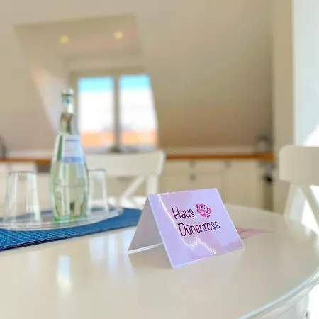아파트 Haus Duenenrose App 2 Mit Balkon *